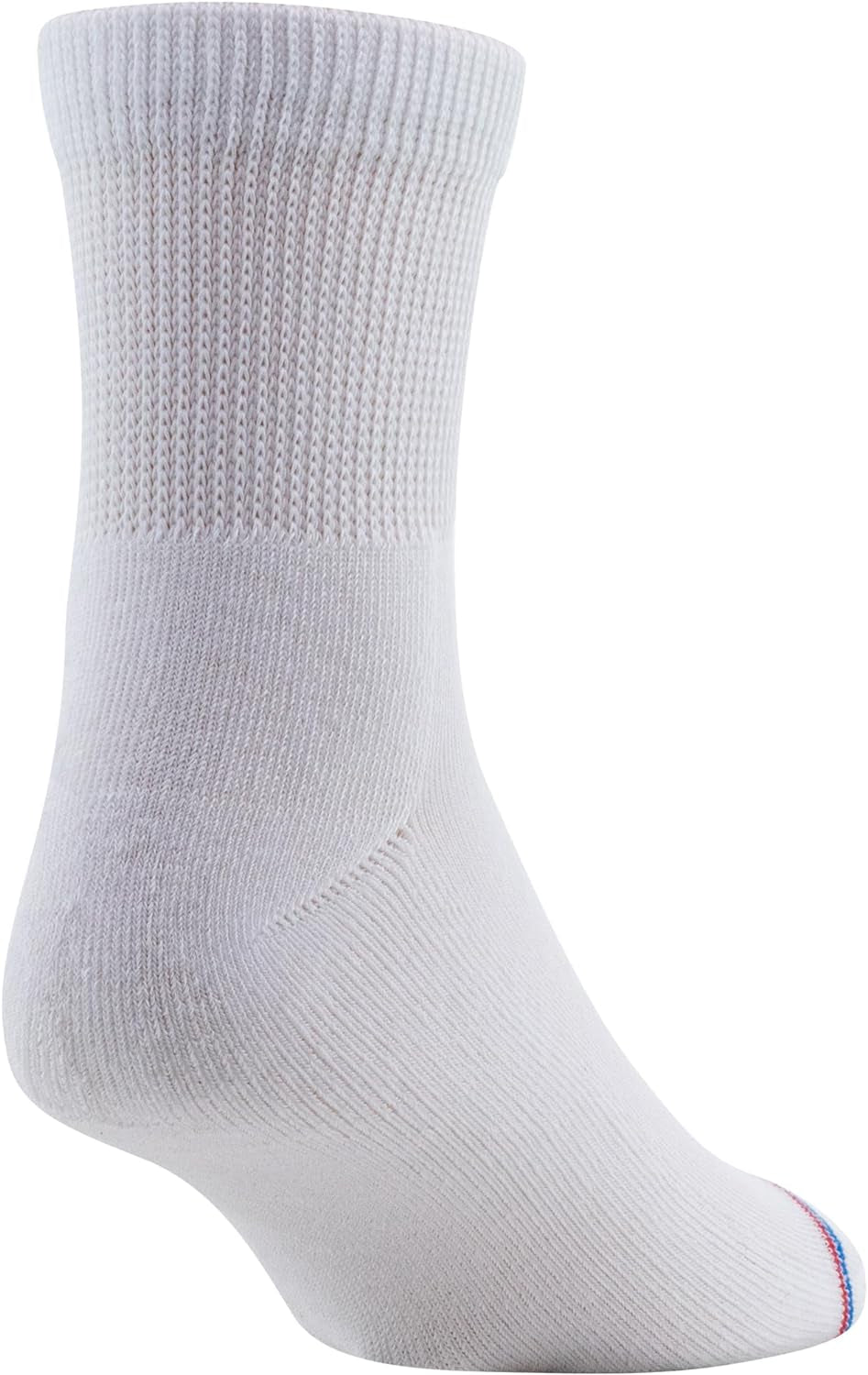 Medipeds Mens 8 Pack Diabetic Quarter Socks with Non-Binding Top