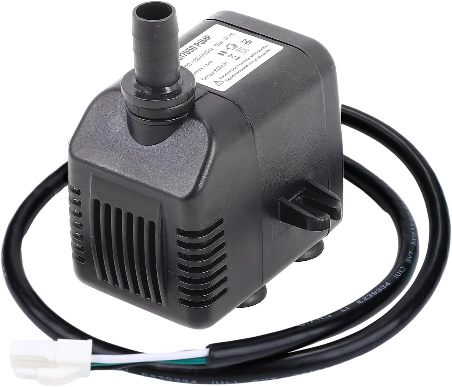 6017050 Evaporative Cooler Pump, Pump with 3 Pin Connector, Replacement Pump for Use with Models: MC18M, MC18V, MC17