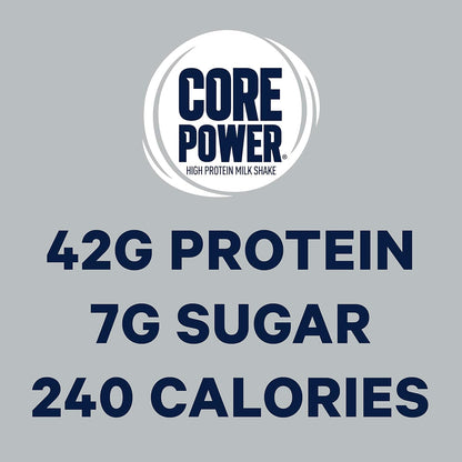 Core Power Fairlife Elite 42G High Protein Milk Shakes for Kosher Diet, Ready to Drink for Workout Recovery, Chocolate, 14 Fl Oz (Pack of 12), Liquid, Bottle