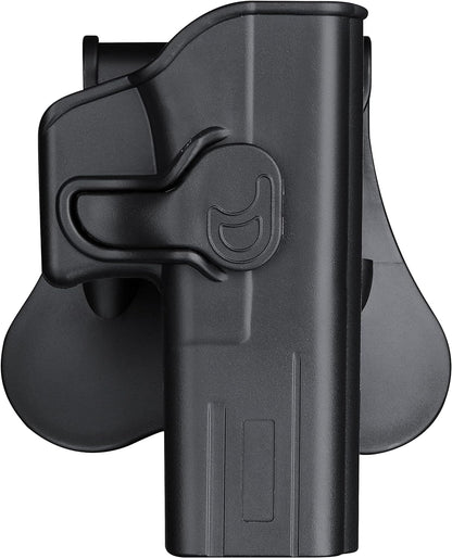 CYTAC OWB Holster for Glock 21 Gen 1 2 3 4 / Glock 21 SF - Index Finger Released | Adjustable Cant | Autolock | outside Waistband Carry | Lightweight -Right Handed