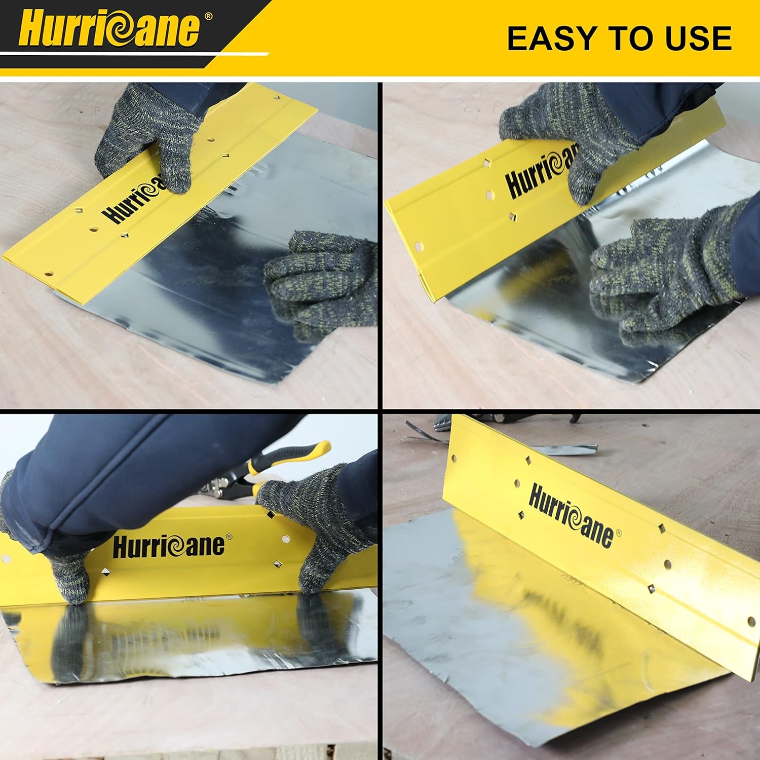 HURRICANE 18 Inch Folding Tool, Sheet Metal Bending Tool for HVAC, Bending and Forming Metal